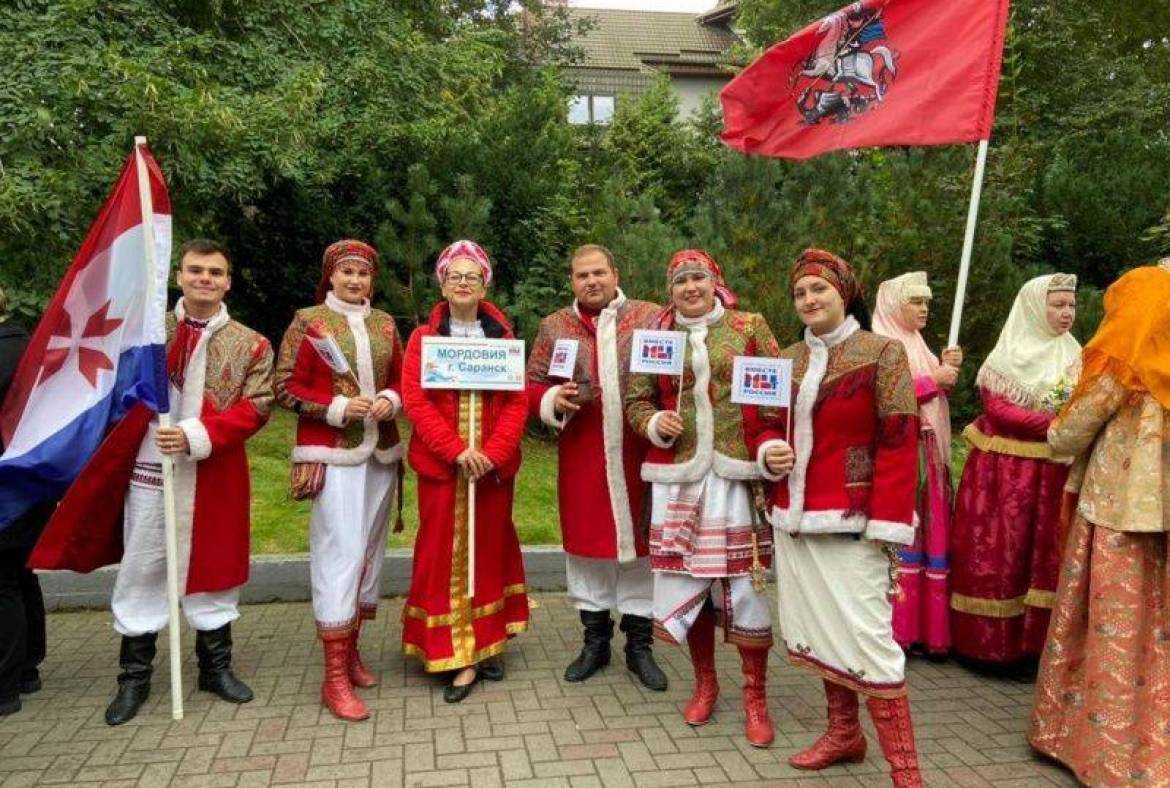 Саранская «Мерема» выступила на фестивале «Все мы – Россия!»